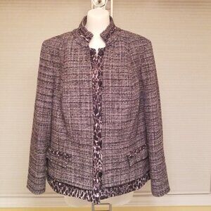 Tahari Woman blazer (14) EUC